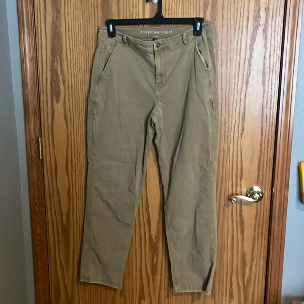 straight carpenter style jeans